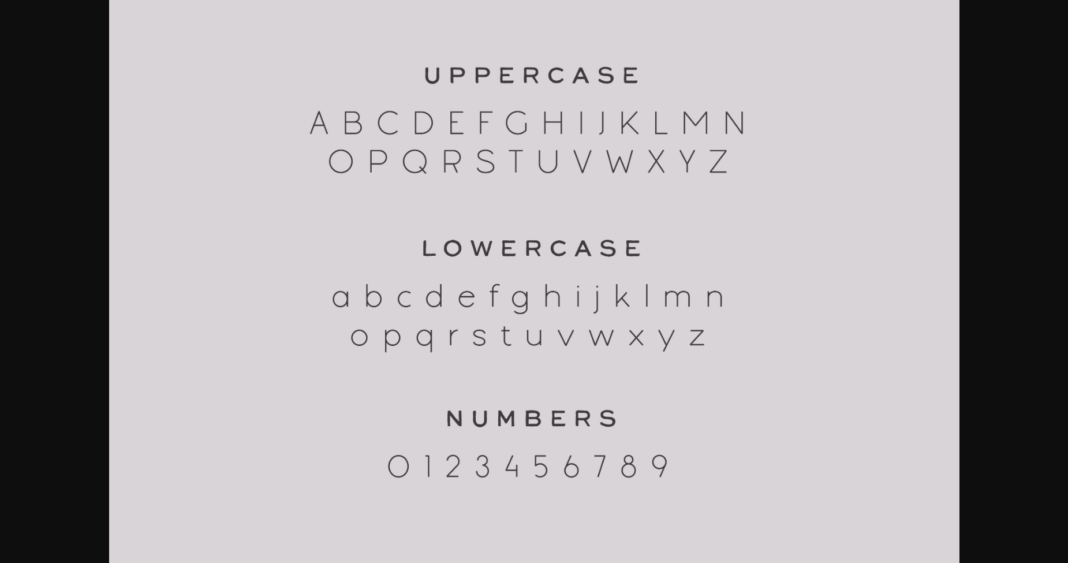 Japandi Font Poster 9