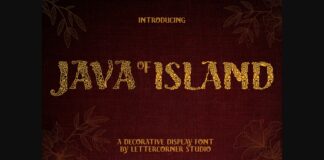 Java Island Font Poster 1
