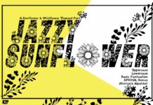 Jazzy Sunflower Font Poster 1