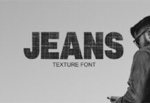 Jeans TM Font Poster 1