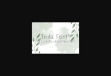 Jeda Font Poster 1