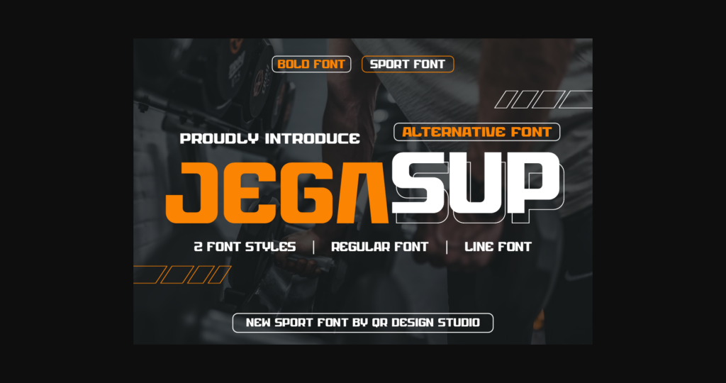 Jegasup Font Poster 3