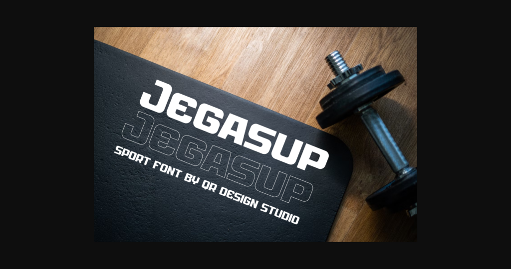 Jegasup Font Poster 8