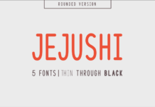 Jejushi Font Poster 1