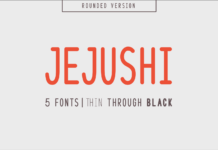 Jejushi Font Jejushi Font Poster 1