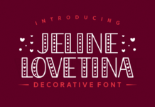 Jeline Valentina Font Poster 1