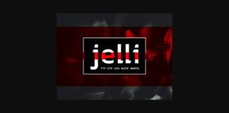 Jelli Font Poster 1