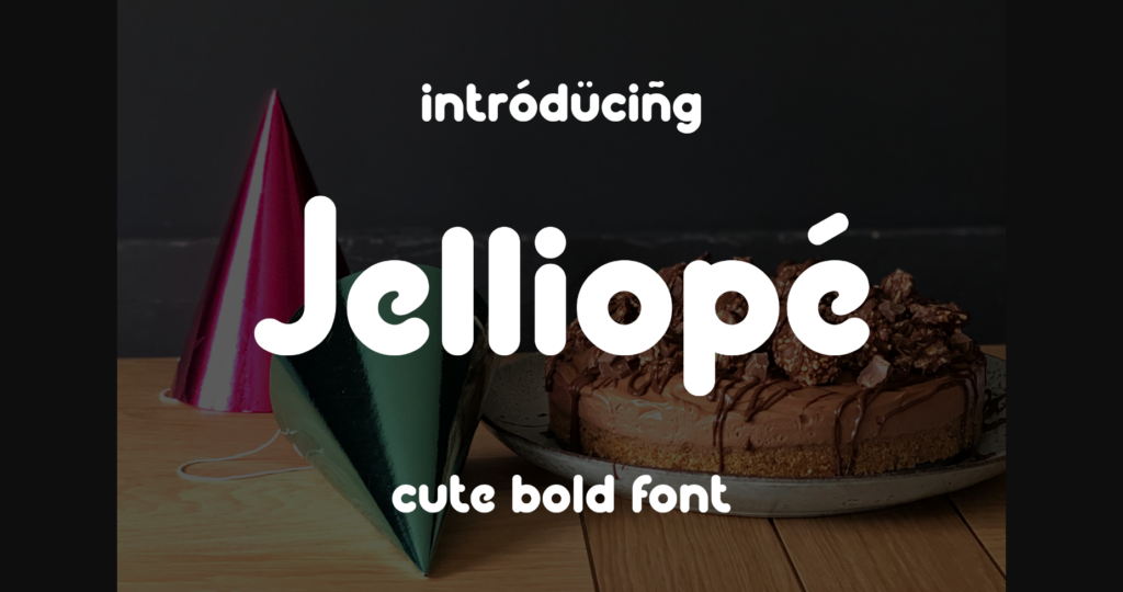 Jelliope Font Poster 3