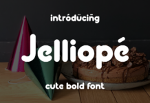 Jelliope Font Poster 1