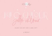 Jello Chlour Font Poster 1