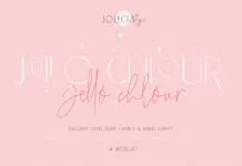 Jello Chlour Font Jello Chlour Font Poster 1