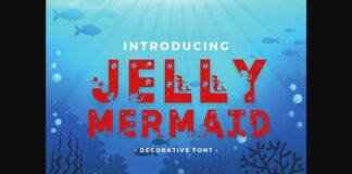 Jelly Mermaid Font Poster 1