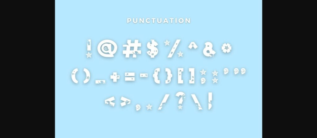 Jelly Mermaid Font Poster 7