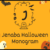 Jenaba Halloween Monogram Font