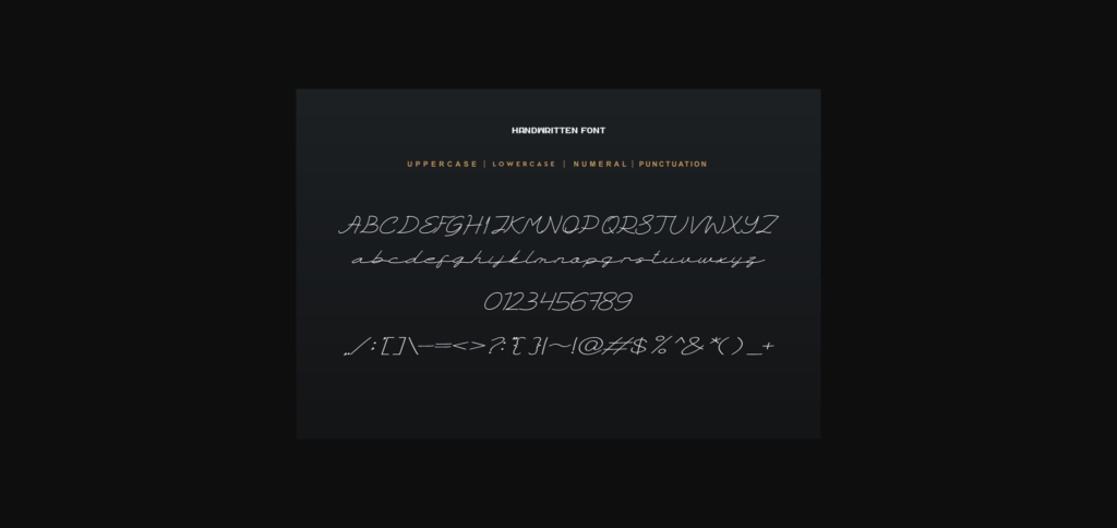 Jenorex Friday Font Poster 8