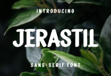 Jerastil Font Poster 1