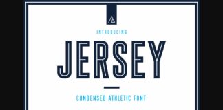 Jersey Font Poster 1