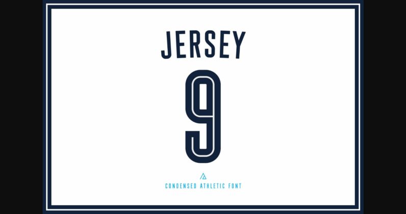 Jersey Font Poster 7