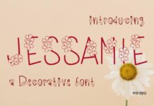 Jessamie Font Poster 1