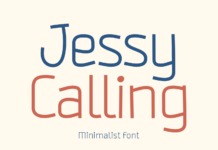 Jessy Calling Font Jessy Calling Font Poster 1