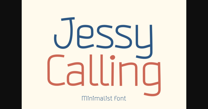 Jessy Calling Font Poster 1