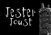 K26 Jester Joust Font Poster 1