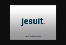Jesuit Font Poster 1