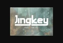 Jiegkey Font Poster 1