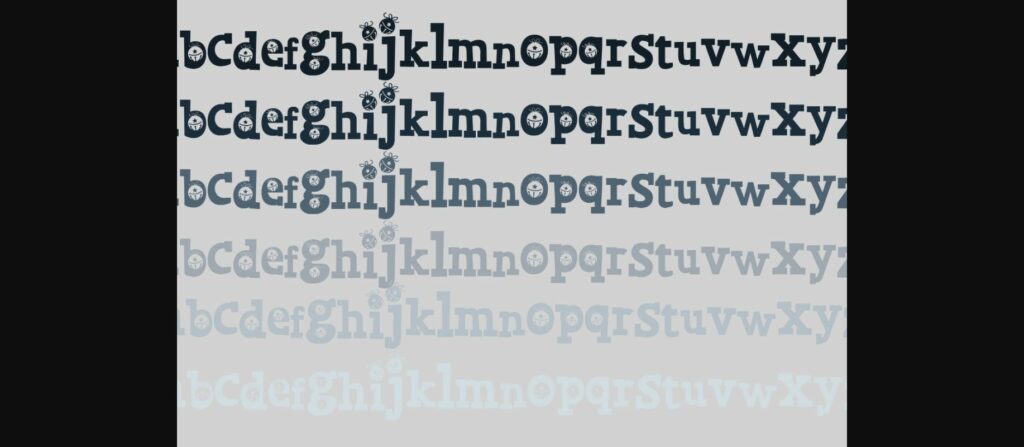 Jingle Bells Font Poster 7