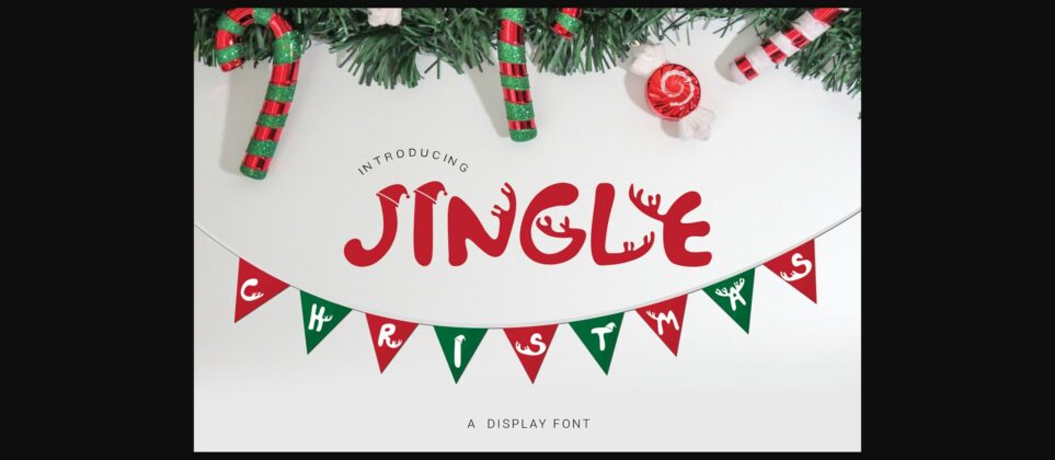 Jingle Christmas Font Poster 3