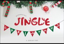 Jingle Christmas Font Poster 1