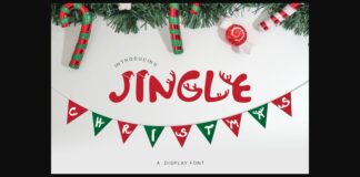 Jingle Christmas Font Poster 1