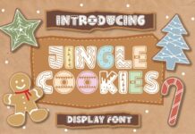 Jingle Cookies Font Poster 1