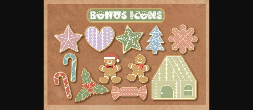 Jingle Cookies Font Poster 7