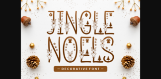 Jingle Noels Font Poster 1