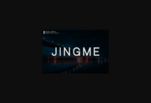 Jingme Font Poster 1