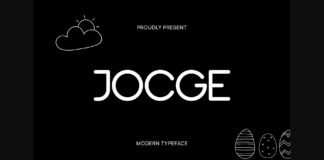 Jocge Font Poster 1