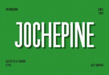 Jochepine Font Poster 1