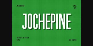 Jochepine Font Poster 1