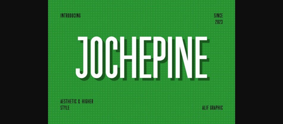 Jochepine Font Poster 1