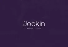 Jockin Font Jockin Font Poster 1