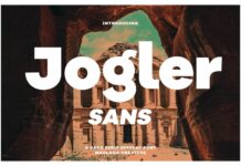 Jogler Font Poster 1