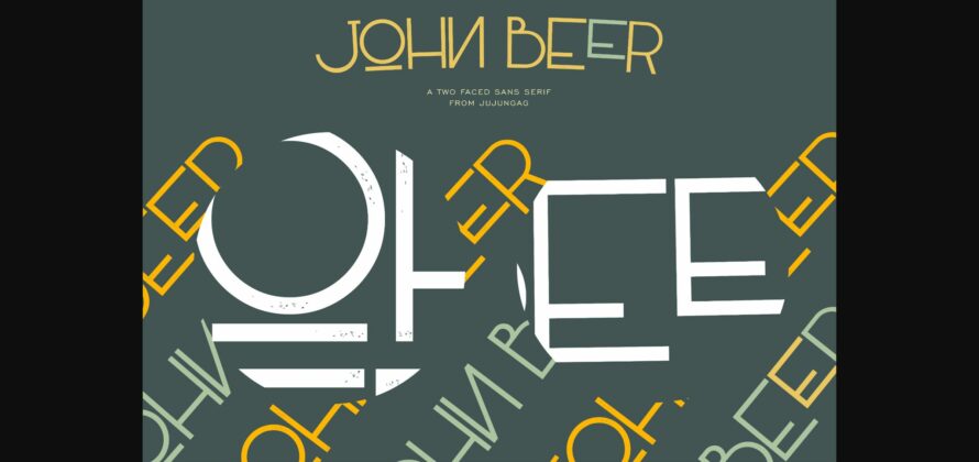 John Beer Font Poster 7