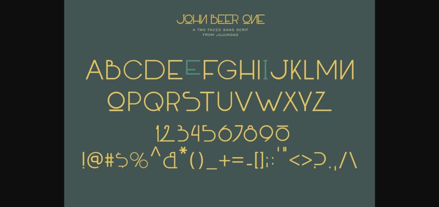 John Beer Font Poster 8