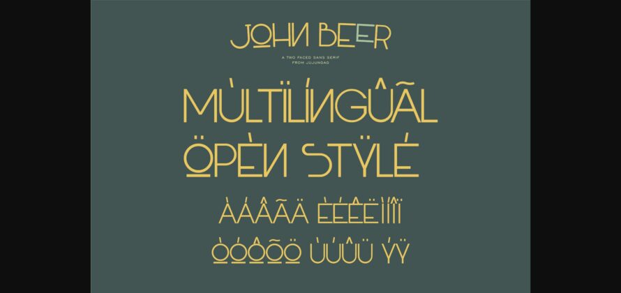 John Beer Font Poster 10