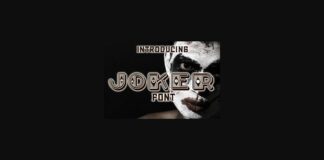 Joker Font Poster 1