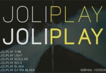 Joliplay Font Poster 1