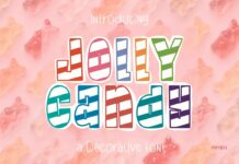 Jolly Candy Font Poster 1