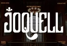 Joquell Font Joquell Font Poster 1