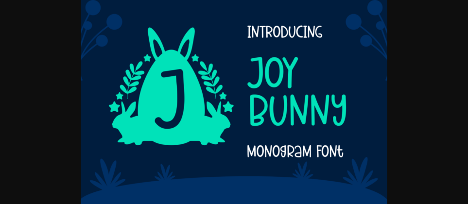 Joy Bunny Font Poster 3